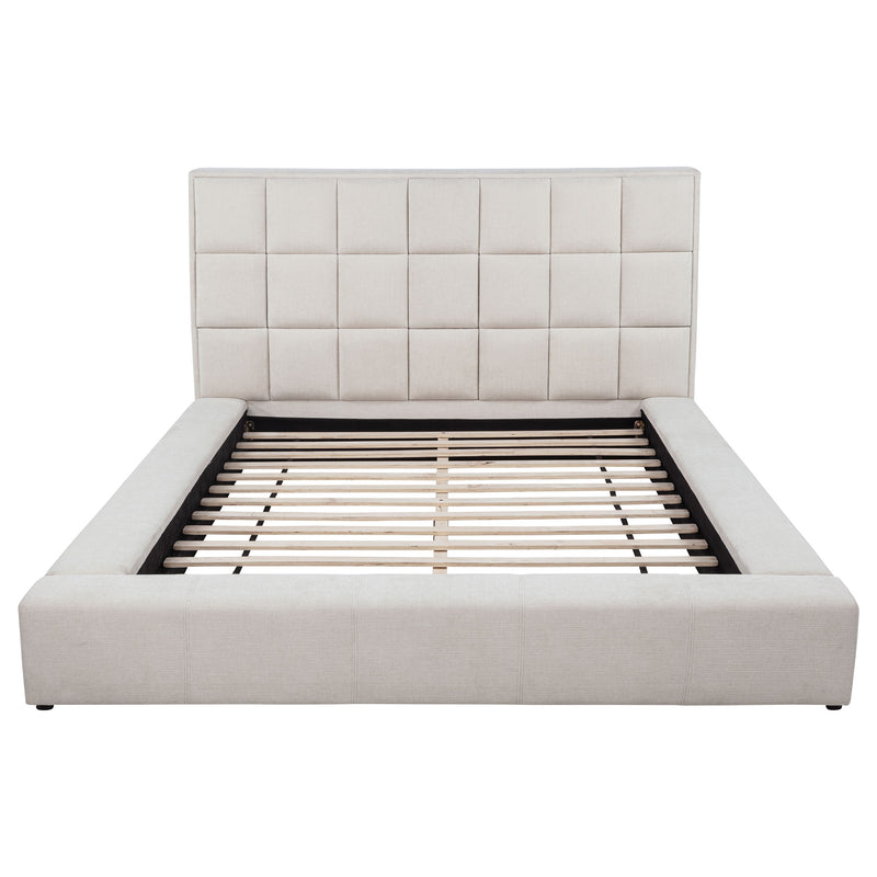 Dreux Panel Platform Bed - Theo's Factory Direct Mattress & Furniture (Columbus, OH)