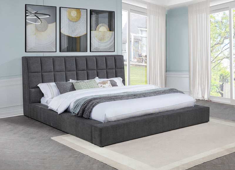 Dreux Panel Platform Bed - Theo's Factory Direct Mattress & Furniture (Columbus, OH)