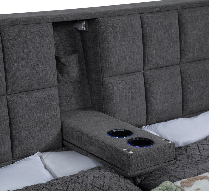 Dreux Panel Platform Bed - Theo's Factory Direct Mattress & Furniture (Columbus, OH)