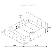Wilshire Panel Platform Bed - Theo's Factory Direct Mattress & Furniture (Columbus, OH)