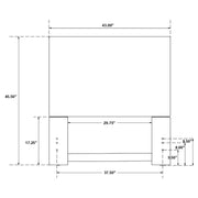 Kosmo Twin Headboard - Theo's Factory Direct Mattress & Furniture (Columbus, OH)
