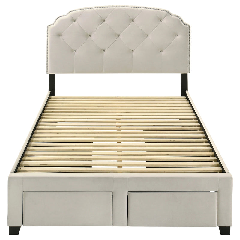 Marianna Panel Platform Storage Bed