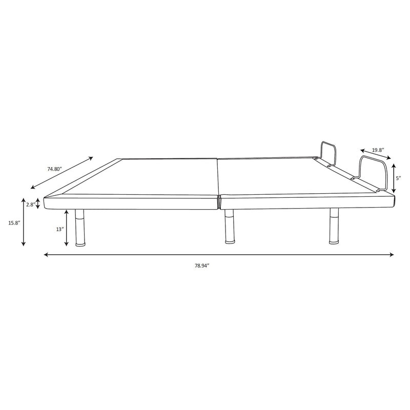 Negan Adjustable Bed Base - Theo's Factory Direct Mattress & Furniture (Columbus, OH)