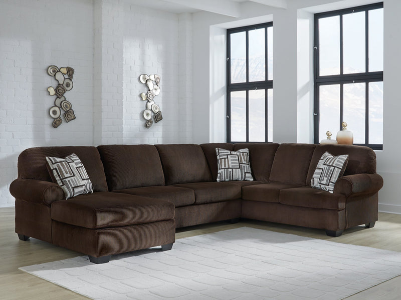 Kimlee Sectional with Chaise - Theo's Factory Direct Mattress & Furniture (Columbus, OH)