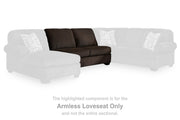 Kimlee Sectional with Double Chaise - Theo's Factory Direct Mattress & Furniture (Columbus, OH)