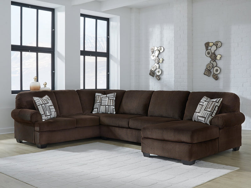 Kimlee Sectional with Chaise - Theo's Factory Direct Mattress & Furniture (Columbus, OH)