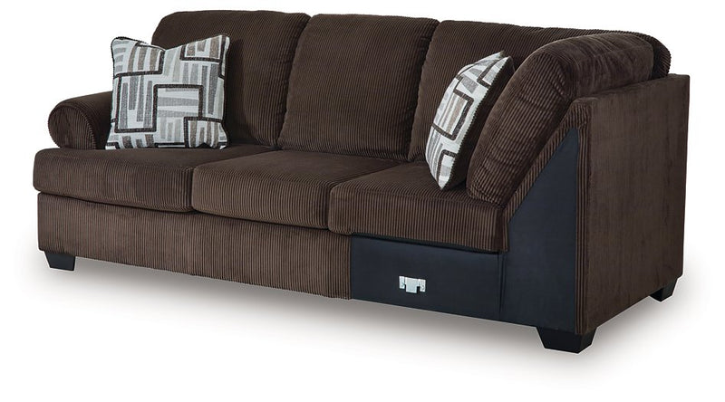 Kimlee Sectional with Chaise - Theo's Factory Direct Mattress & Furniture (Columbus, OH)
