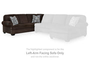 Kimlee Sectional with Chaise - Theo's Factory Direct Mattress & Furniture (Columbus, OH)