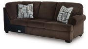 Kimlee Sectional with Chaise - Theo's Factory Direct Mattress & Furniture (Columbus, OH)