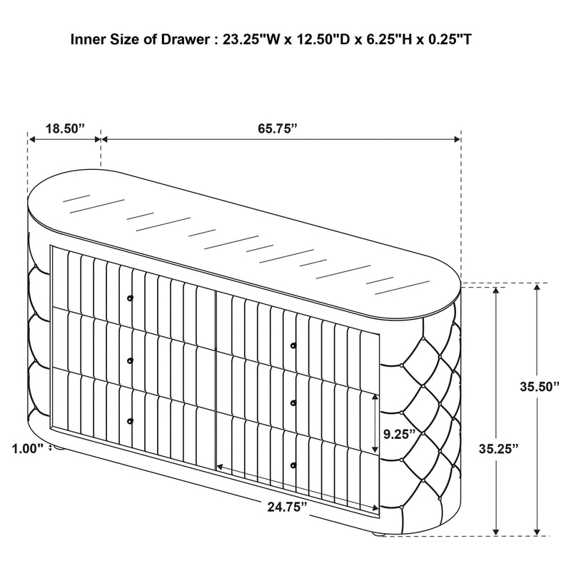 Sonya Bedroom Set - Theo's Factory Direct Mattress & Furniture (Columbus, OH)