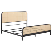 Lanewood Eastern King & Queen Bed Black & White - Theo's Factory Direct Mattress & Furniture (Columbus, OH)