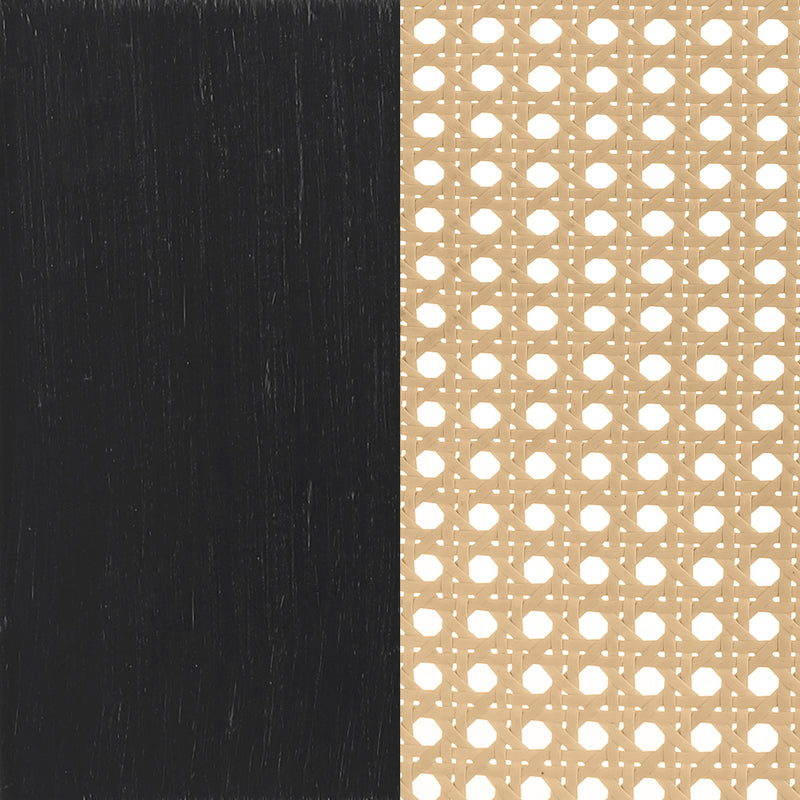 Lanewood Eastern King & Queen Bed Black & White - Theo's Factory Direct Mattress & Furniture (Columbus, OH)