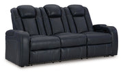 Fyne-Dyme Power Reclining Sofa - Theo's Factory Direct Mattress & Furniture (Columbus, OH)