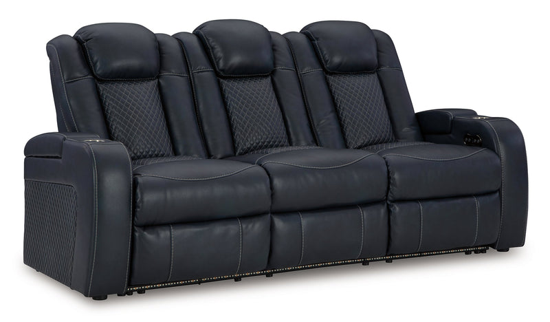 Fyne-Dyme Power Reclining Sofa - Theo's Factory Direct Mattress & Furniture (Columbus, OH)