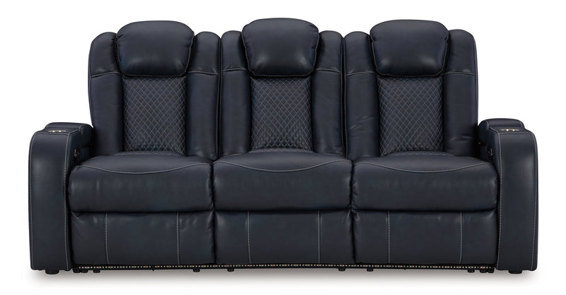 Fyne-Dyme Power Reclining Sofa - Theo's Factory Direct Mattress & Furniture (Columbus, OH)
