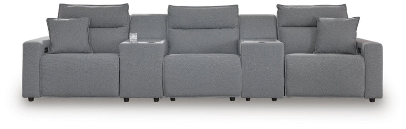 Modmax II 5-Piece Reclining Sectional with Consoles