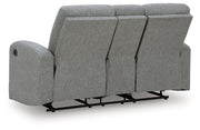 Gauntlet Reclining Loveseat with Console - Theo's Factory Direct Mattress & Furniture (Columbus, OH)