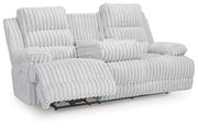 Rhines Falls Power Reclining Sofa with Drop Down Table - Theo's Factory Direct Mattress & Furniture (Columbus, OH)