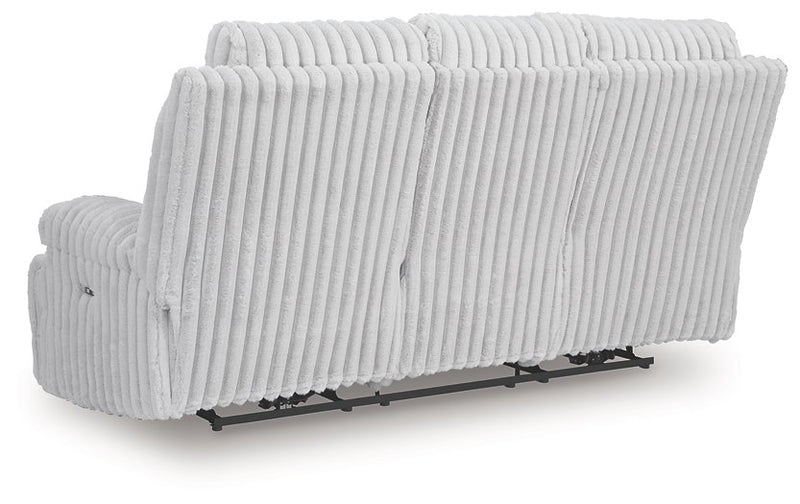 Rhines Falls Power Reclining Sofa with Drop Down Table - Theo's Factory Direct Mattress & Furniture (Columbus, OH)