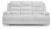 Rhines Falls Power Reclining Sofa with Drop Down Table - Theo's Factory Direct Mattress & Furniture (Columbus, OH)