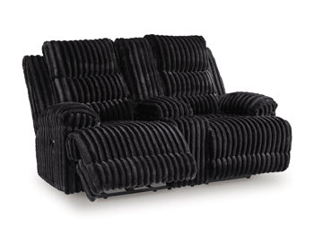 Rhine Falls Reclining Loveseat with Console - Theo's Factory Direct Mattress & Furniture (Columbus, OH)