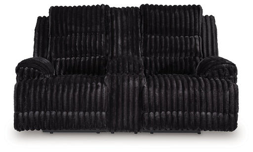 Rhine Falls Reclining Loveseat with Console - Theo's Factory Direct Mattress & Furniture (Columbus, OH)