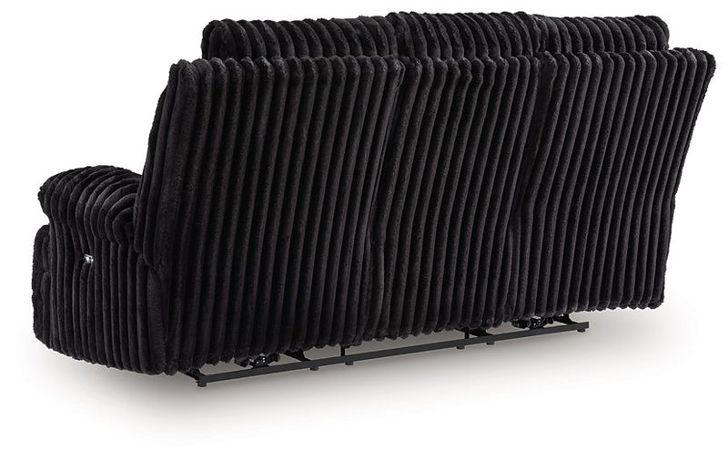 Rhine Falls Power Reclining Sofa with Drop Down Table - Theo's Factory Direct Mattress & Furniture (Columbus, OH)