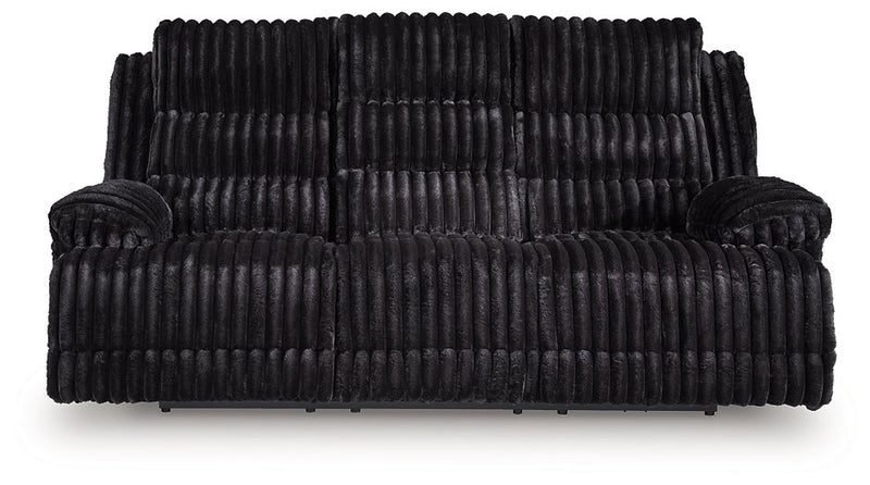 Rhine Falls Power Reclining Sofa with Drop Down Table - Theo's Factory Direct Mattress & Furniture (Columbus, OH)