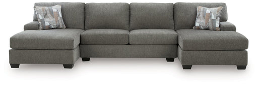 Clarington Sectional with Double Chaise - Theo's Factory Direct Mattress & Furniture (Columbus, OH)