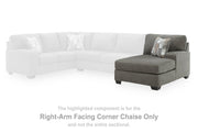 Clarington Sectional with Chaise - Theo's Factory Direct Mattress & Furniture (Columbus, OH)