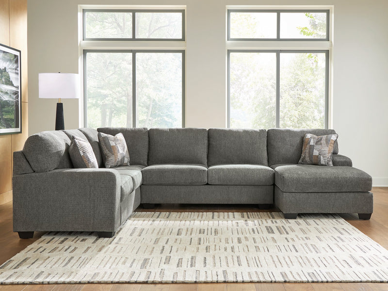 Clarington Sectional with Chaise - Theo's Factory Direct Mattress & Furniture (Columbus, OH)
