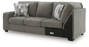 Clarington Sleeper Sectional with Chaise - Theo's Factory Direct Mattress & Furniture (Columbus, OH)