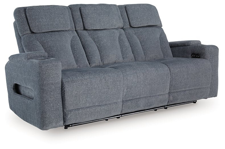 Studio Cave Power Reclining Sofa - Theo's Factory Direct Mattress & Furniture (Columbus, OH)