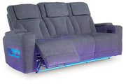 Studio Cave Power Reclining Sofa - Theo's Factory Direct Mattress & Furniture (Columbus, OH)