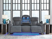 Studio Cave Power Reclining Sofa - Theo's Factory Direct Mattress & Furniture (Columbus, OH)