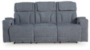 Studio Cave Power Reclining Sofa - Theo's Factory Direct Mattress & Furniture (Columbus, OH)