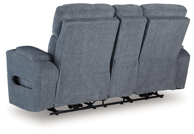 Studio Cave Power Reclining Loveseat with Console - Theo's Factory Direct Mattress & Furniture (Columbus, OH)