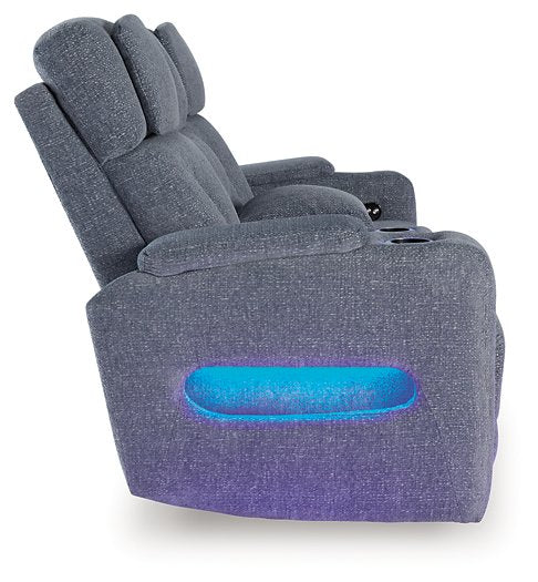 Studio Cave Power Reclining Loveseat with Console - Theo's Factory Direct Mattress & Furniture (Columbus, OH)