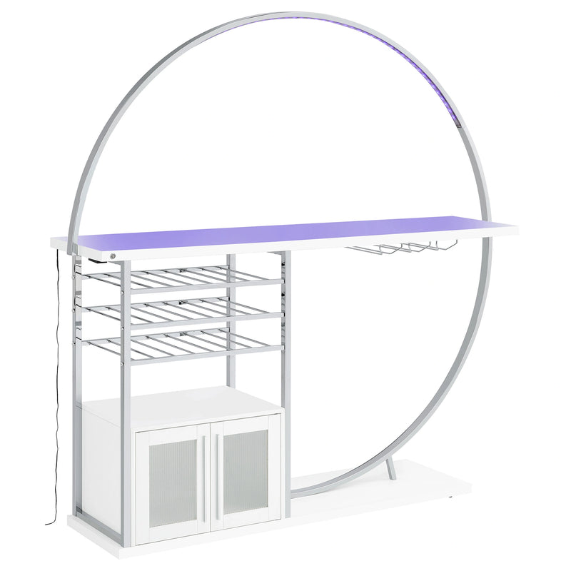 Risley Wine Cabinet with LED Lighting