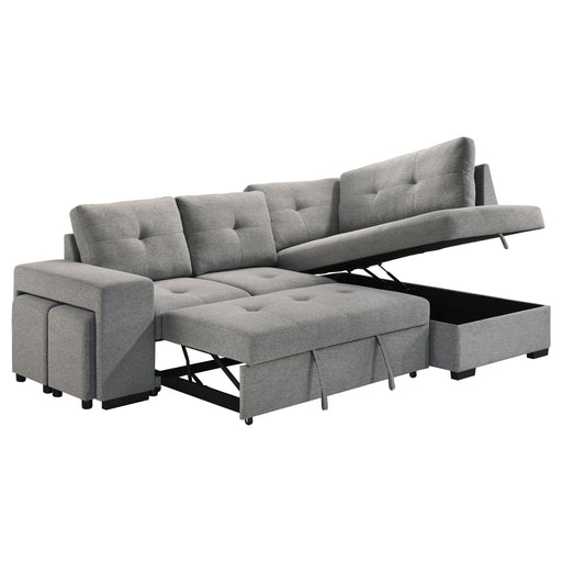 Roanne Pull-Out Sleeper Sectional Sofa - Theo's Factory Direct Mattress & Furniture (Columbus, OH)