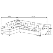 Stonenesse Stationary Sectionals - Theo's Factory Direct Mattress & Furniture (Columbus, OH)