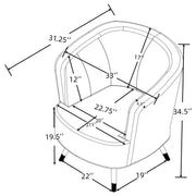 Ellorie Accent Chair - Theo's Factory Direct Mattress & Furniture (Columbus, OH)