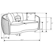 Brookside Stationary Sofa - Theo's Factory Direct Mattress & Furniture (Columbus, OH)
