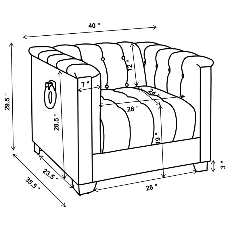 Chaviano Stationary 3 Pc Sets - Theo's Factory Direct Mattress & Furniture (Columbus, OH)