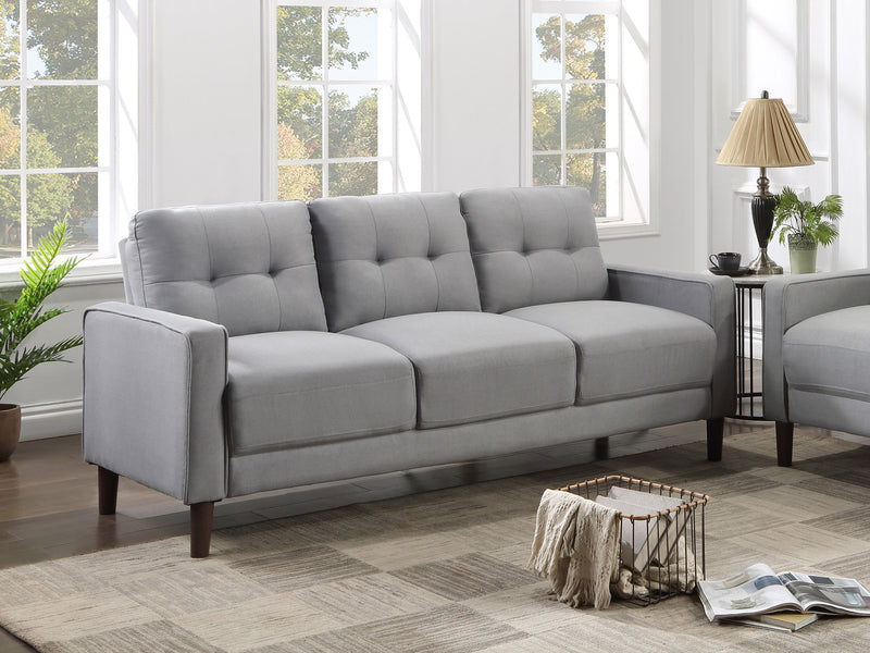 Bowen Upholstered Track Arms Tufted Sofa - Theo's Factory Direct Mattress & Furniture (Columbus, OH)