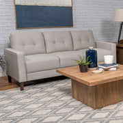 Bowen Upholstered Track Arms Tufted Sofa - Theo's Factory Direct Mattress & Furniture (Columbus, OH)