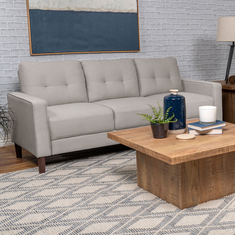 Bowen Upholstered Track Arms Tufted Sofa - Theo's Factory Direct Mattress & Furniture (Columbus, OH)
