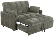 Cotswold Tufted Cushion Sleeper Sofa Bed Light Grey & Dark Grey - Theo's Factory Direct Mattress & Furniture (Columbus, OH)