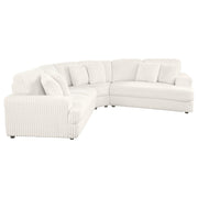 Emberson Upholstered Modular Sectional Sofa Ivory - Theo's Factory Direct Mattress & Furniture (Columbus, OH)
