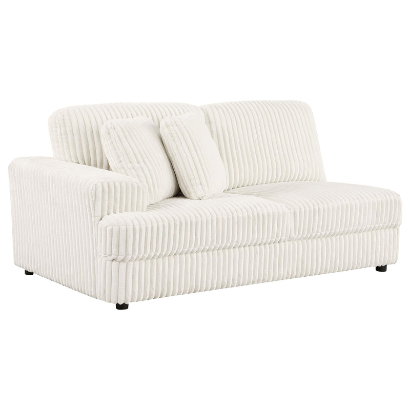 Emberson Upholstered Modular Sectional Sofa Ivory - Theo's Factory Direct Mattress & Furniture (Columbus, OH)